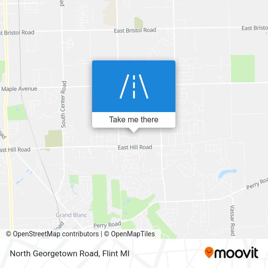 North Georgetown Road map