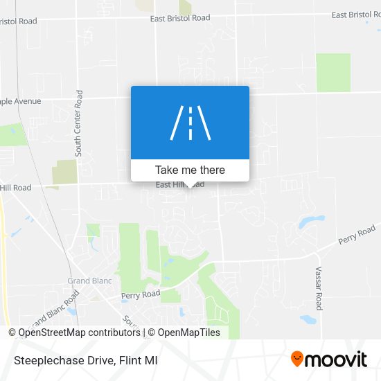 Mapa de Steeplechase Drive