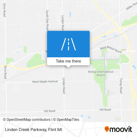 Linden Creek Parkway map