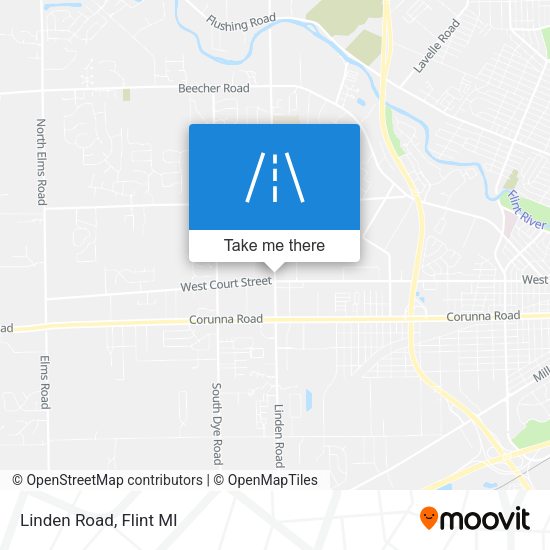 Mapa de Linden Road