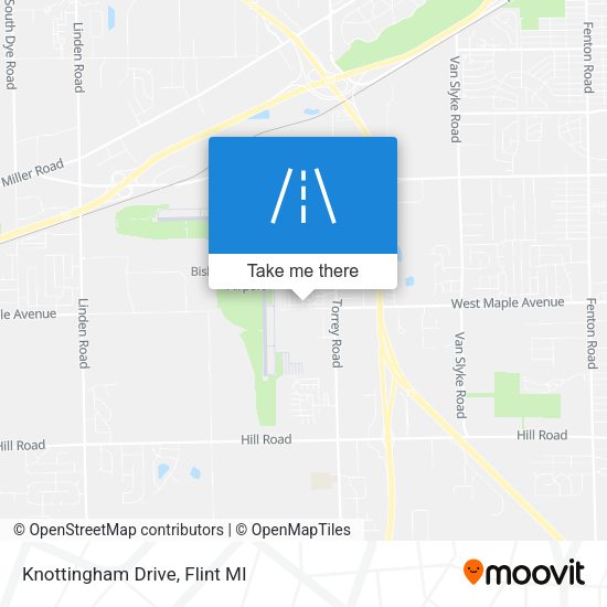 Knottingham Drive map