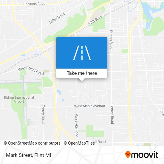 Mapa de Mark Street