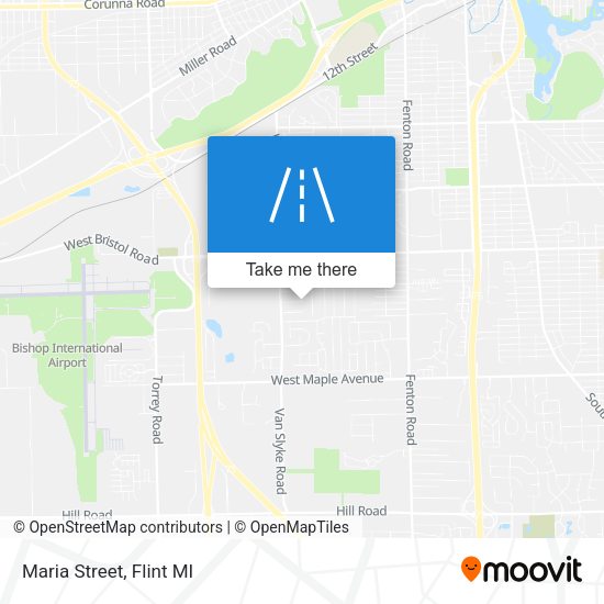 Mapa de Maria Street