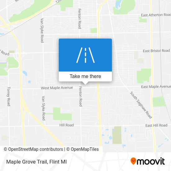 Maple Grove Trail map