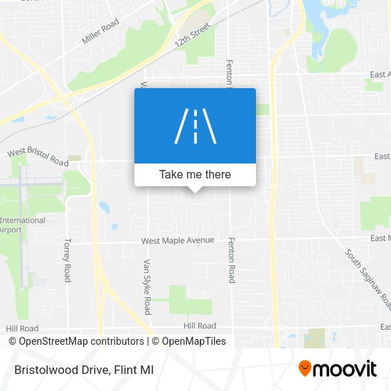 Mapa de Bristolwood Drive