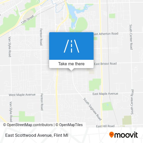 East Scottwood Avenue map