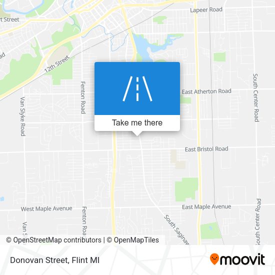 Mapa de Donovan Street