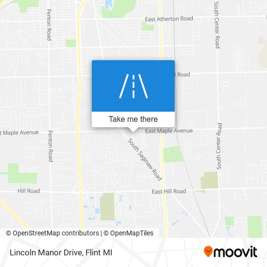 Mapa de Lincoln Manor Drive