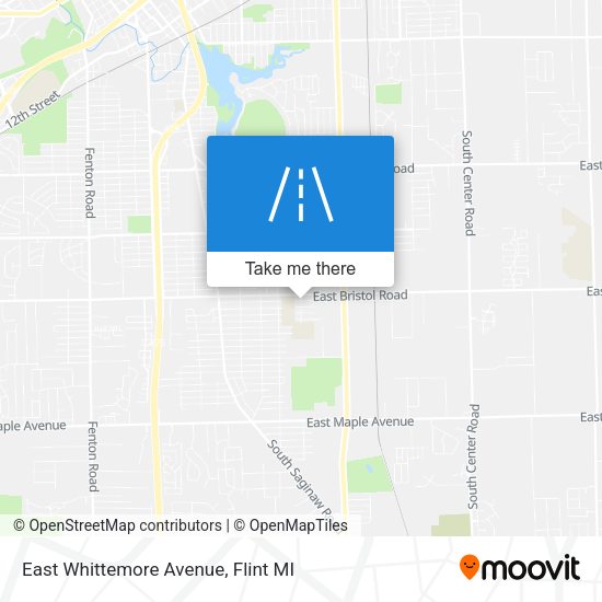 East Whittemore Avenue map