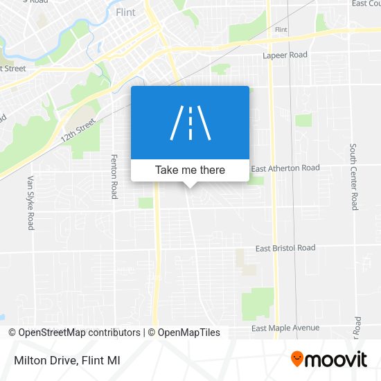 Mapa de Milton Drive