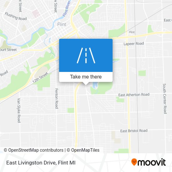 East Livingston Drive map