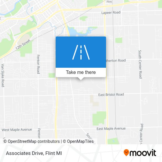 Mapa de Associates Drive