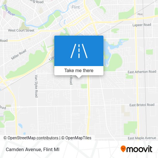 Mapa de Camden Avenue