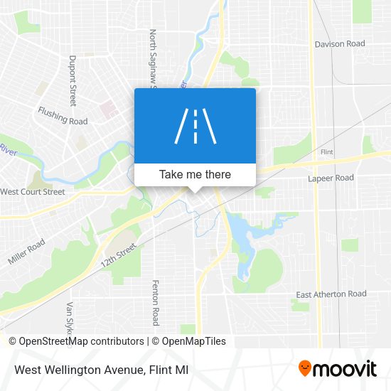 Mapa de West Wellington Avenue