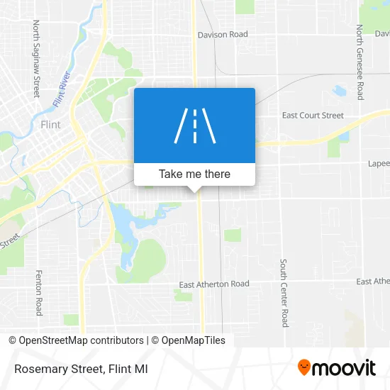 Rosemary Street map