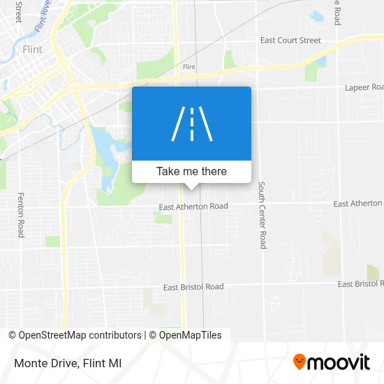 Monte Drive map