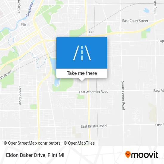 Eldon Baker Drive map