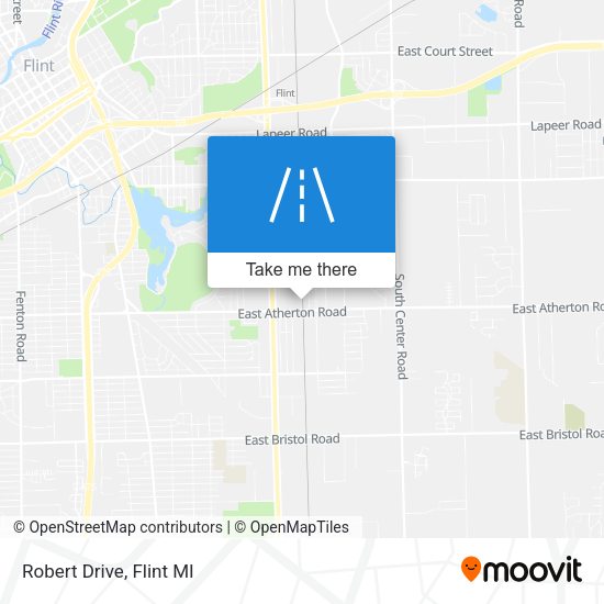 Robert Drive map