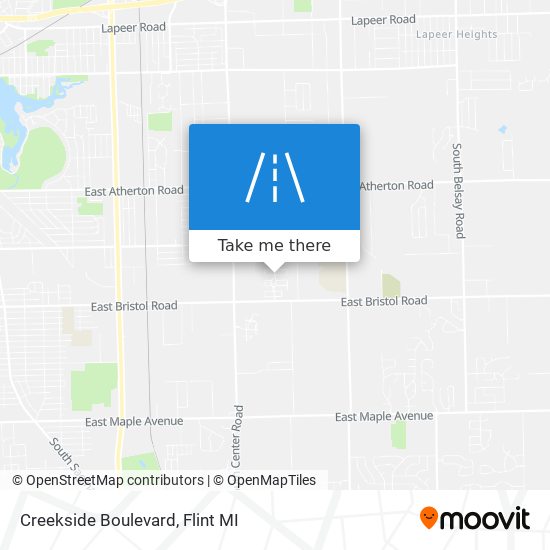 Mapa de Creekside Boulevard