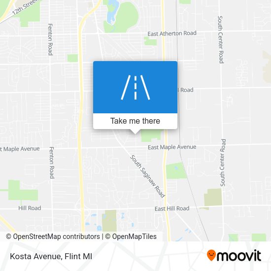 Mapa de Kosta Avenue