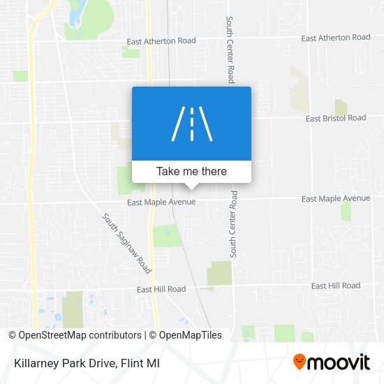 Mapa de Killarney Park Drive