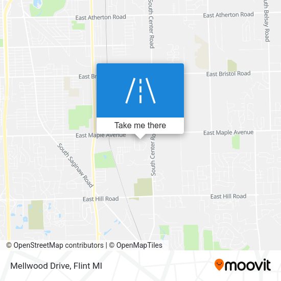 Mapa de Mellwood Drive