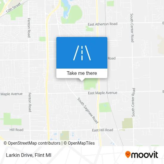 Larkin Drive map