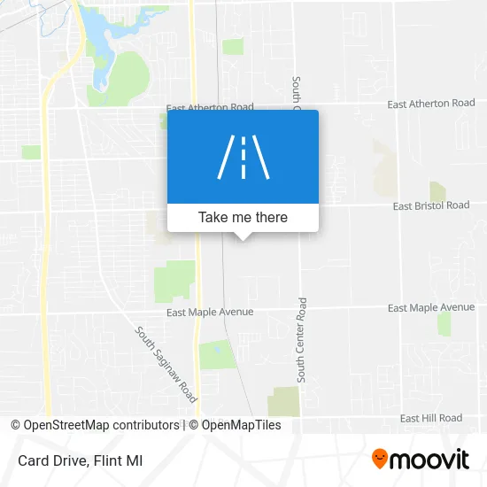 Card Drive map