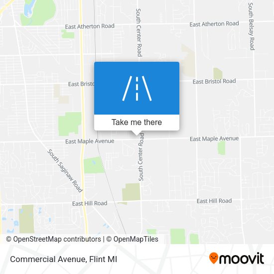 Mapa de Commercial Avenue
