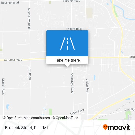 Mapa de Brobeck Street