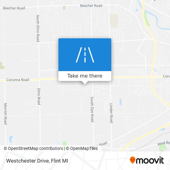 Westchester Drive map