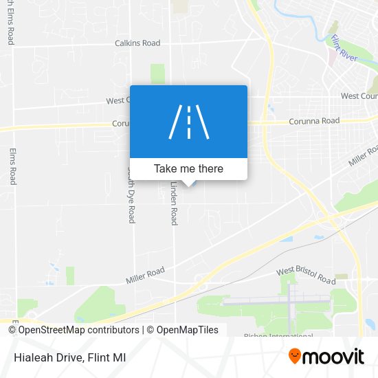 Mapa de Hialeah Drive