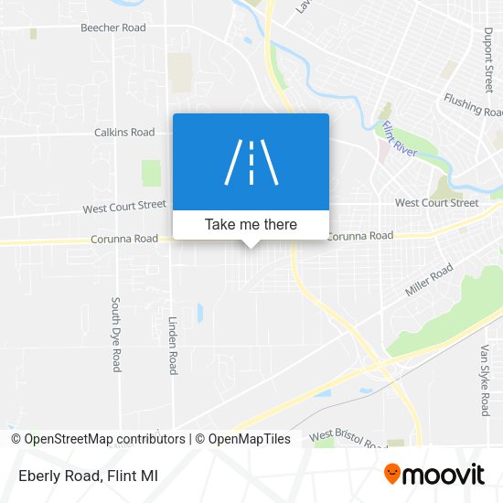 Mapa de Eberly Road
