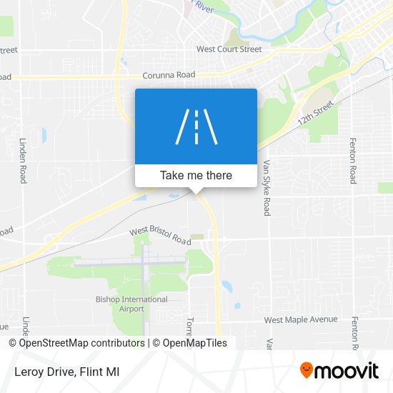 Leroy Drive map