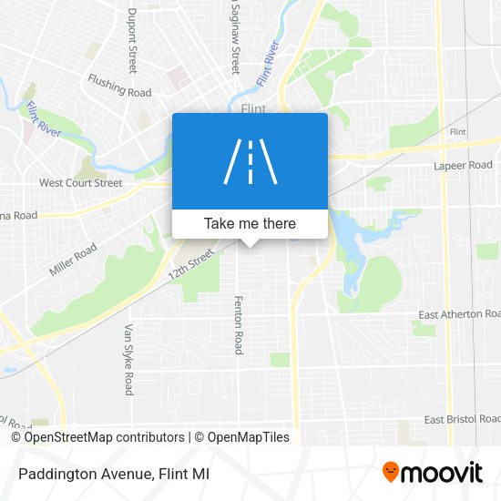 Mapa de Paddington Avenue