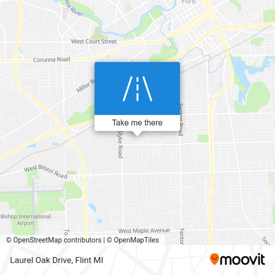 Mapa de Laurel Oak Drive
