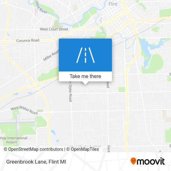Mapa de Greenbrook Lane