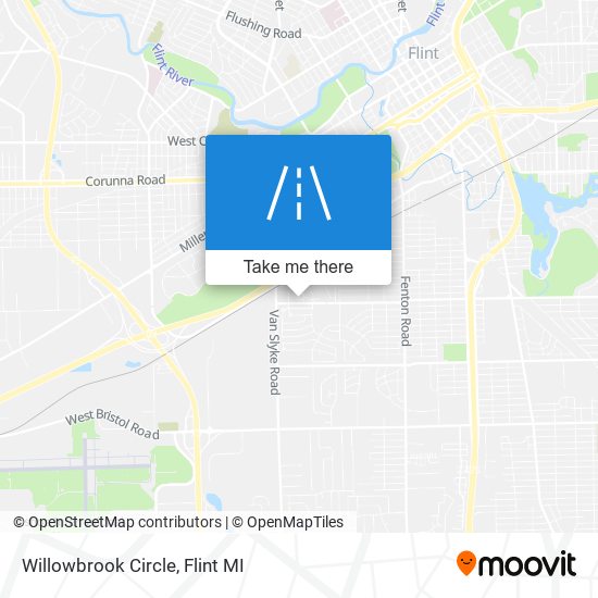 Willowbrook Circle map