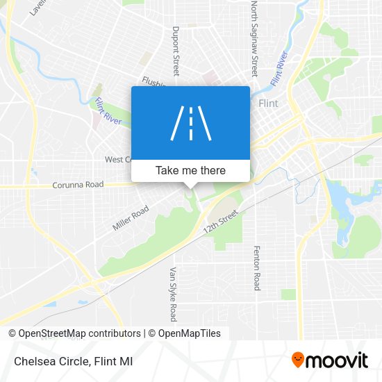 Mapa de Chelsea Circle