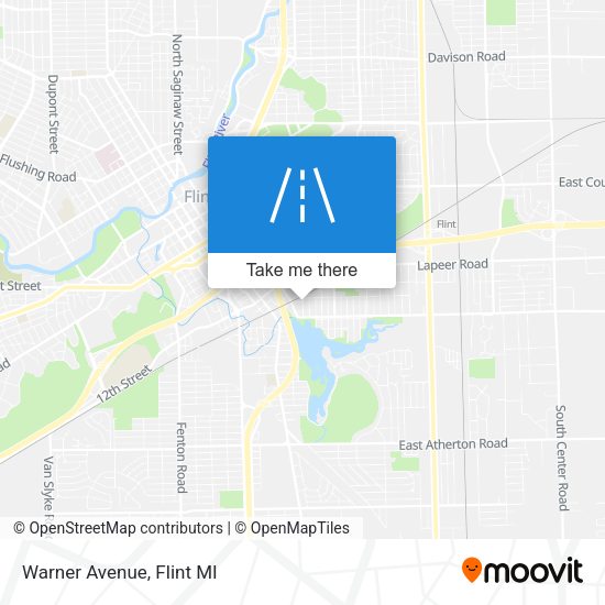 Mapa de Warner Avenue