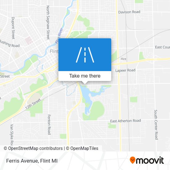 Mapa de Ferris Avenue