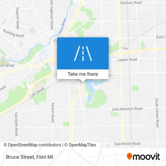 Mapa de Bruce Street