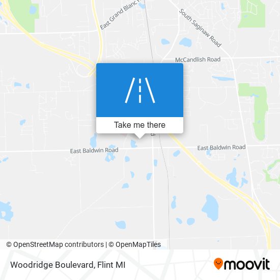 Mapa de Woodridge Boulevard