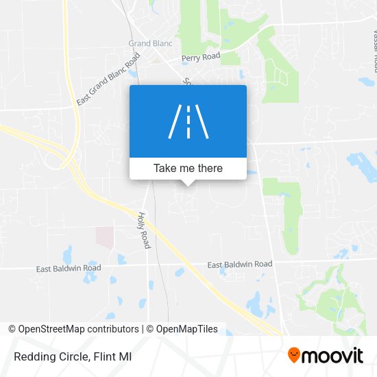 Mapa de Redding Circle
