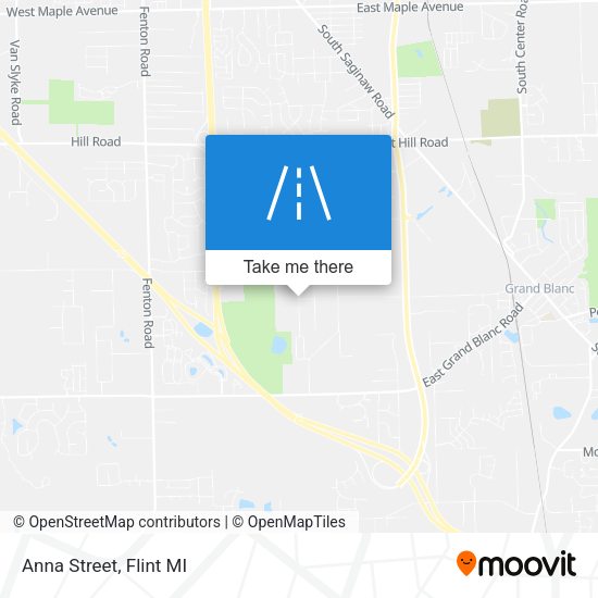 Mapa de Anna Street