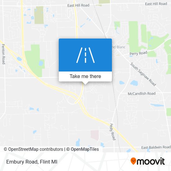 Mapa de Embury Road