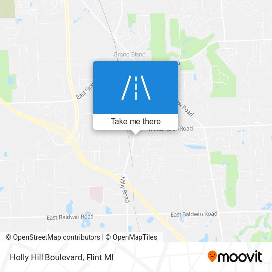 Mapa de Holly Hill Boulevard