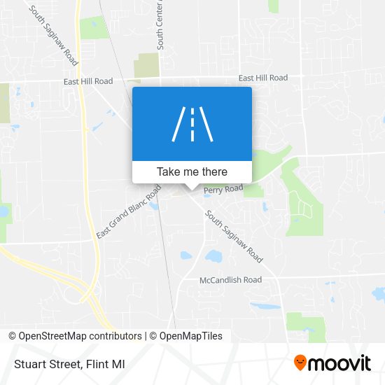Mapa de Stuart Street