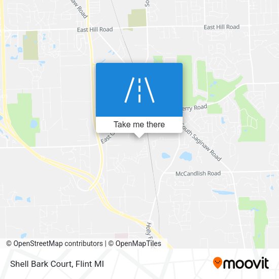 Mapa de Shell Bark Court