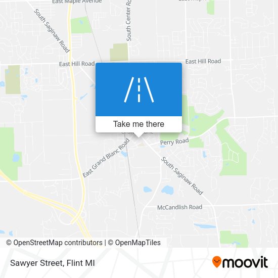 Mapa de Sawyer Street